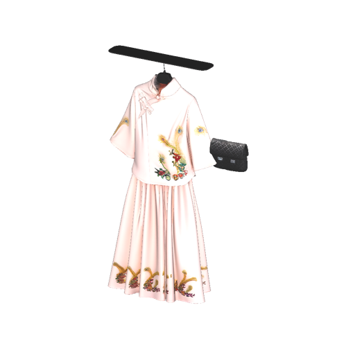古装人物服装模型
